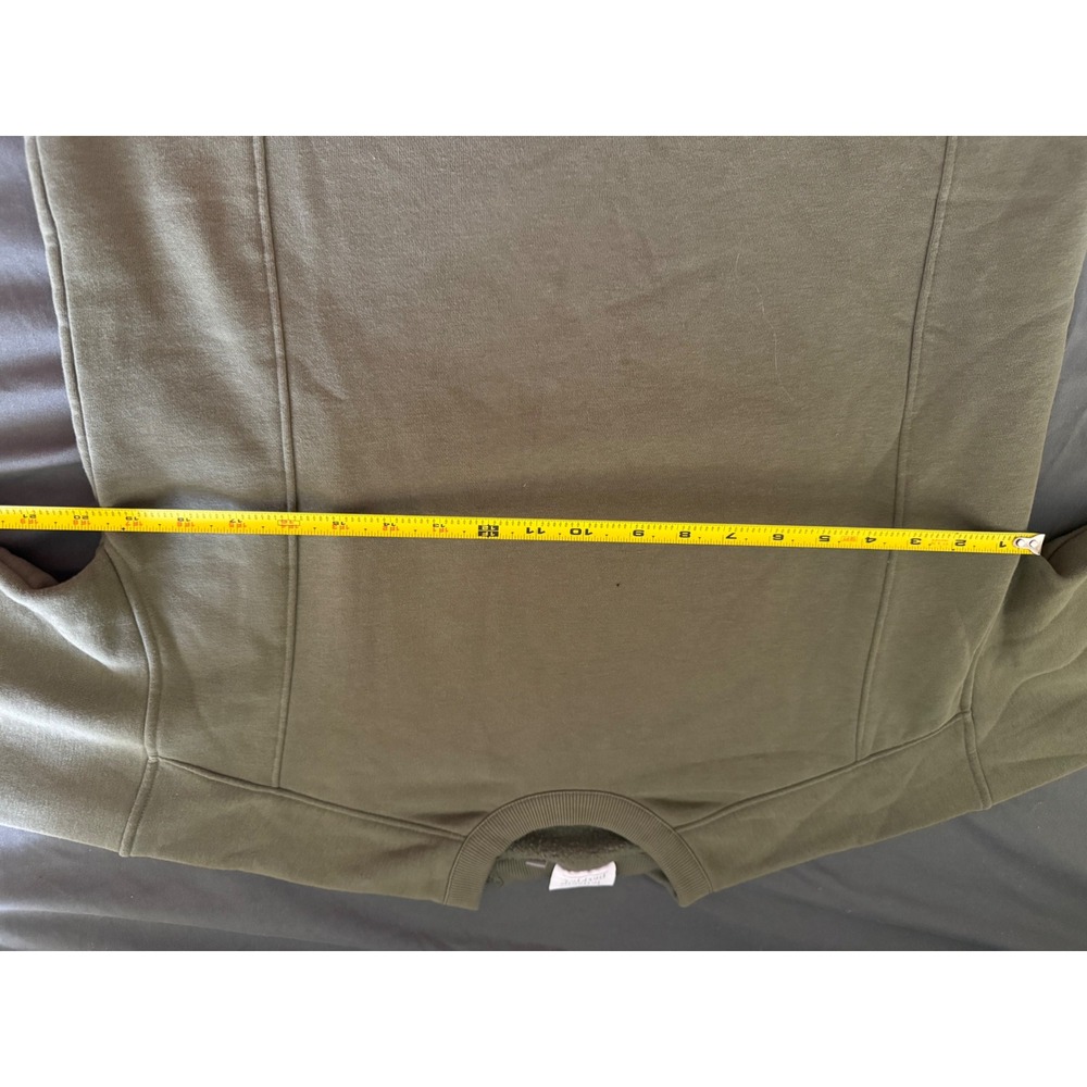 Berkley‎ Jensen Mens Olive Green Crewneck Sweatshirt Fleece Pullover Size S - Picture 5 of 6